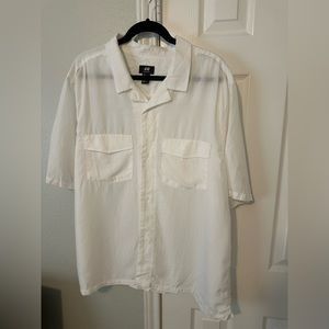 White H&M Button Down
